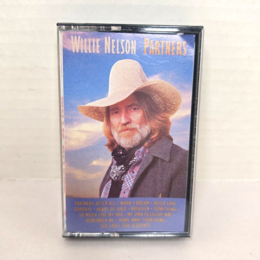 Willie Nelson Partners Cassette 1986 Columbia Records FCT 39894